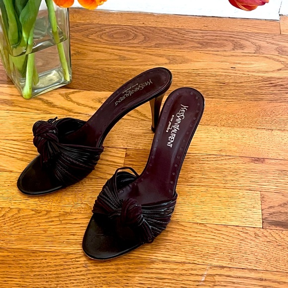 Yves Saint Laurent Heeled Sandals - Picture 2 of 5